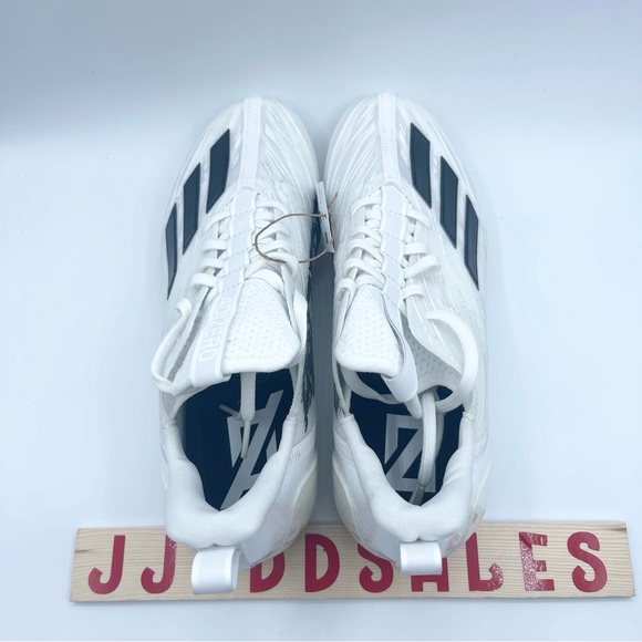 Adidas Adizero Football Cleats White Black GX4049 Men’s Sizes NWT RARE main image 9